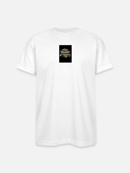 Motivational & Comfy Tee - Bayside Unisex Heavyweight USA Made T-Shirt - white