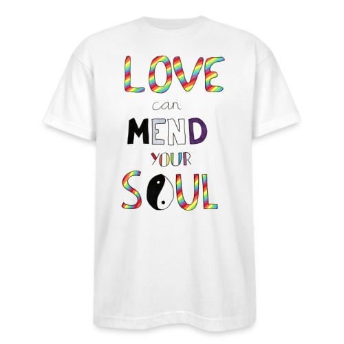 Love Can Mend Your Soul - Bayside Unisex Heavyweight USA Made T-Shirt