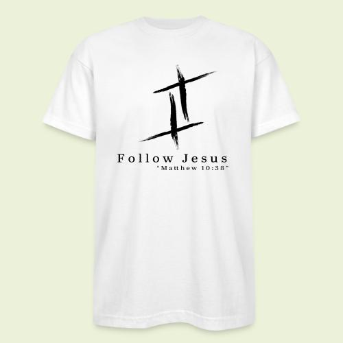Living For Christ - Bayside Unisex Heavyweight USA Made T-Shirt