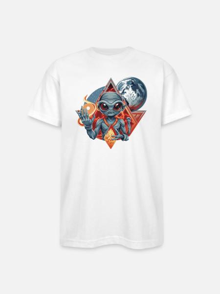 IlluminET109 - Bayside Unisex Heavyweight USA Made T-Shirt - white