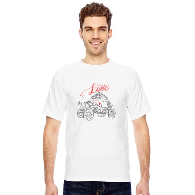 "Heartfelt Love T-Shirts for Couples"