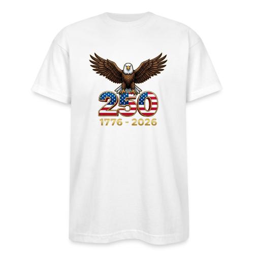 Eagle 250th Anniversary 1776-2026 - Bayside Unisex Heavyweight USA Made T-Shirt