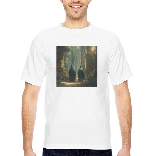 Wizards Walk - Bayside Unisex Heavyweight USA Made T-Shirt