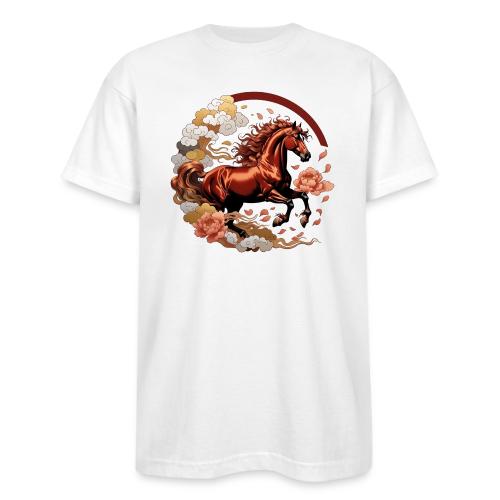 Year of the Horse T Shirt, Lunar New Year Gift - Bayside Unisex Heavyweight USA Made T-Shirt