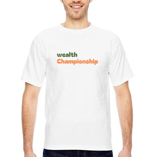 Wealth Championship - Bayside Unisex Heavyweight USA Made T-Shirt