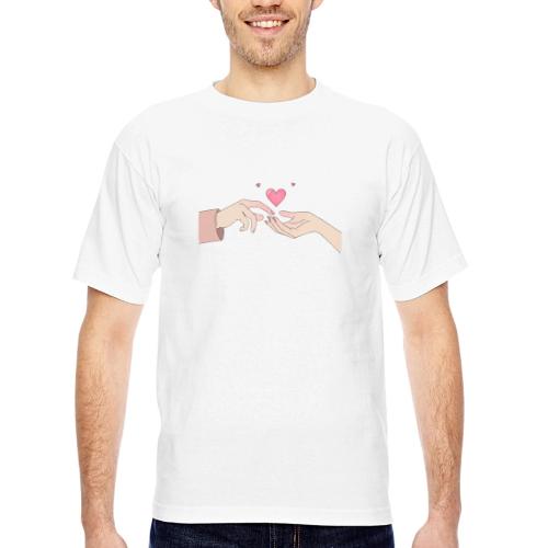 Valentine’s Touch - Bayside Unisex Heavyweight USA Made T-Shirt