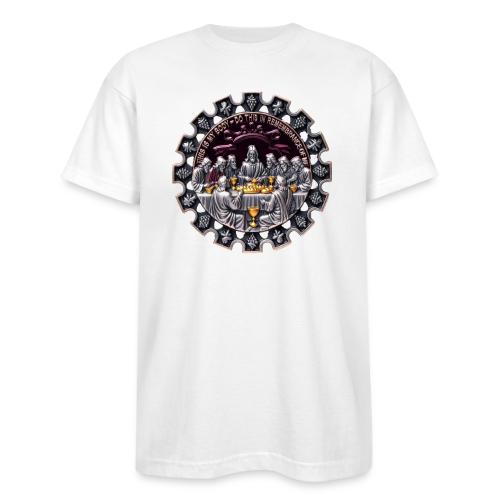 Last Supper Communion T Shirt, Faith Gift - Bayside Unisex Heavyweight USA Made T-Shirt
