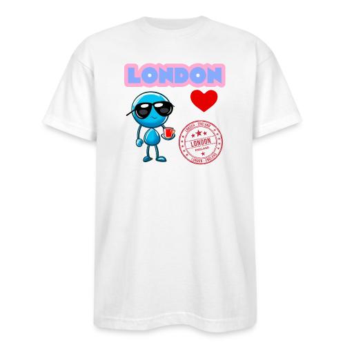 Smoon City_London - Bayside Unisex Heavyweight USA Made T-Shirt