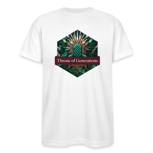 Women’s Day Vine Throne T Shirt, Gift for Grandma - Bayside Unisex Heavyweight USA Made T-Shirt