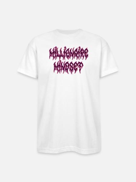 MM new logo - Bayside Unisex Heavyweight USA Made T-Shirt - white