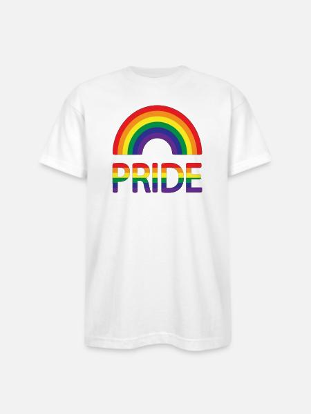 Unique design t-shirts - Bayside Unisex Heavyweight USA Made T-Shirt - white