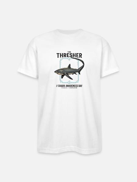 Ocean Passion Day - Bayside Unisex Heavyweight USA Made T-Shirt - white