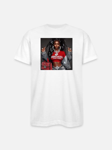 Unbreakable Strong Women Collections  - Bayside Unisex Heavyweight USA Made T-Shirt - white