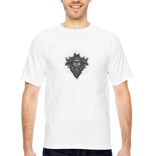 Eldritch Eye - Bayside Unisex Heavyweight USA Made T-Shirt