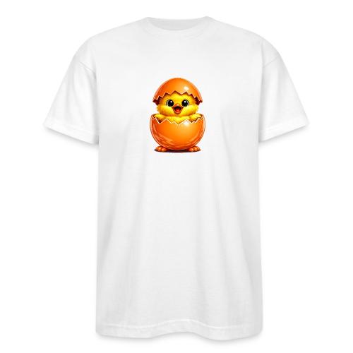 Easter Chick Orange - Bayside Unisex Heavyweight USA Made T-Shirt
