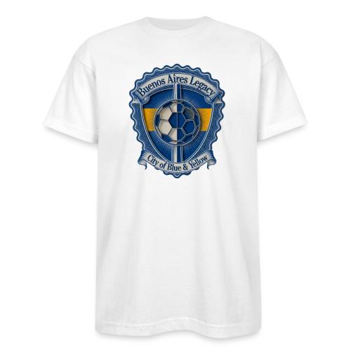 Buenos Aires Legacy T Shirt, Soccer City Pride Gif - Bayside Unisex Heavyweight USA Made T-Shirt