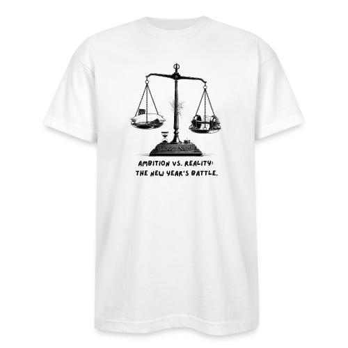 Ambition vs. Reality T-Shirt, Mug, & Leggings - Bayside Unisex Heavyweight USA Made T-Shirt