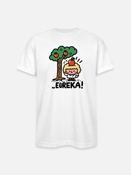 Eureka - Bayside Unisex Heavyweight USA Made T-Shirt - white