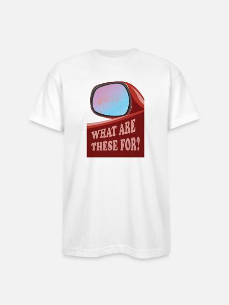 Retro Car wing mirror - Bayside Unisex Heavyweight USA Made T-Shirt - white
