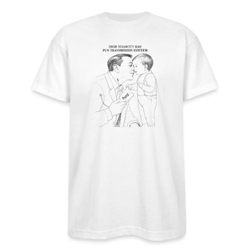 Dad Joke Blueprint T-Shirt - Bayside Unisex Heavyweight USA Made T-Shirt