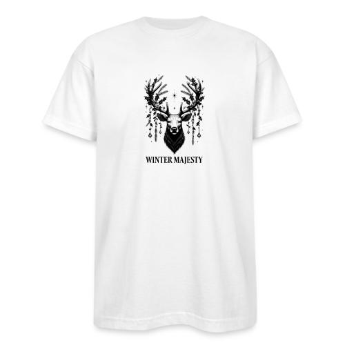 Majestic Reindeer T-Shirt, Poster, & Mug - Bayside Unisex Heavyweight USA Made T-Shirt