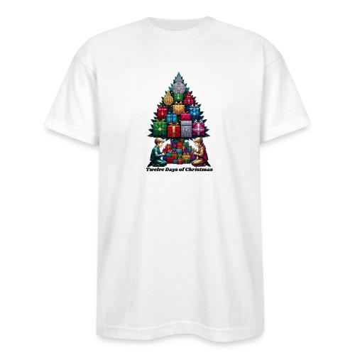 Twelve Days of Gifts T-Shirt - Bayside Unisex Heavyweight USA Made T-Shirt