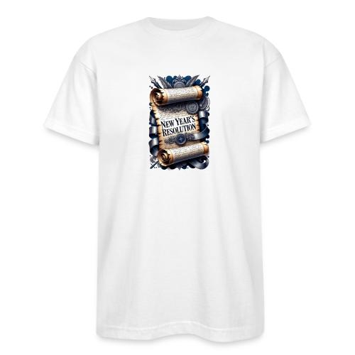 New Year's Resolution T-Shirt - Bayside Unisex Heavyweight USA Made T-Shirt