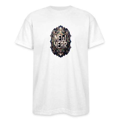 Evergreen New Year T-Shirt - Bayside Unisex Heavyweight USA Made T-Shirt