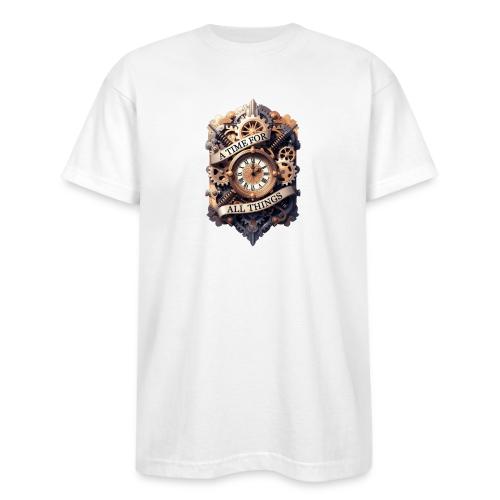Ornate Clockwork T-Shirt - Bayside Unisex Heavyweight USA Made T-Shirt