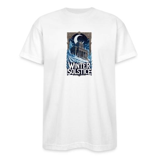Winter Solstice Temple T-Shirt - Bayside Unisex Heavyweight USA Made T-Shirt
