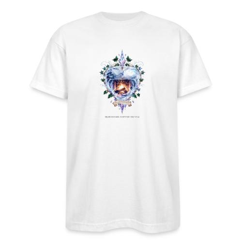 Imbolc Candle Veil T-Shirt | Veiled Rebirth - Bayside Unisex Heavyweight USA Made T-Shirt