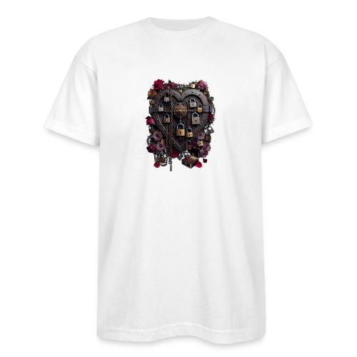 My Heart Permanently on Vacation T-Shirt - Bayside Unisex Heavyweight USA Made T-Shirt