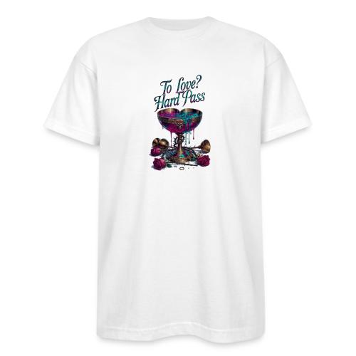 To Love? Hard Pass T-Shirt - Bayside Unisex Heavyweight USA Made T-Shirt