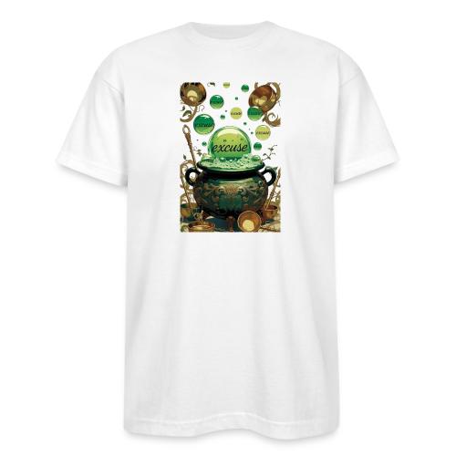 Emerald Excuses Cauldron Graphic Tee - Bayside Unisex Heavyweight USA Made T-Shirt