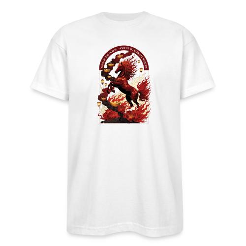 Year of the Horse Rise T Shirt,Lunar New Year Gift - Bayside Unisex Heavyweight USA Made T-Shirt