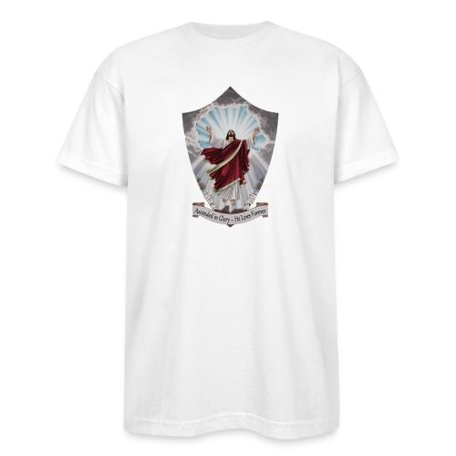 Easter Ascended in Glory T Shirt,Resurrection Gift - Bayside Unisex Heavyweight USA Made T-Shirt