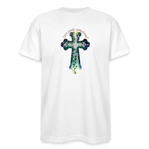 Easter Grace Cascades Eternal T Shirt, Mercy Gift - Bayside Unisex Heavyweight USA Made T-Shirt