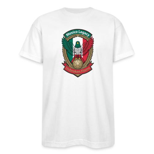 Mexico Eagle Legacy T-Shirt, Mexican Pride Gift - Bayside Unisex Heavyweight USA Made T-Shirt