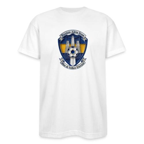 Buenos Aires Icon T Shirt, Soccer City Pride Gift - Bayside Unisex Heavyweight USA Made T-Shirt