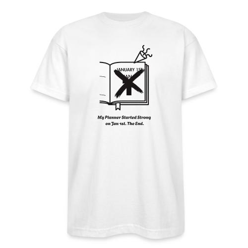 Jan 1st T-Shirt | Sarcastic New Year's - Bayside Unisex Heavyweight USA Made T-Shirt