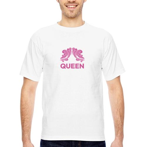 Queenlisse™ Signature Crown T-Shirt – Elegant - Bayside Unisex Heavyweight USA Made T-Shirt