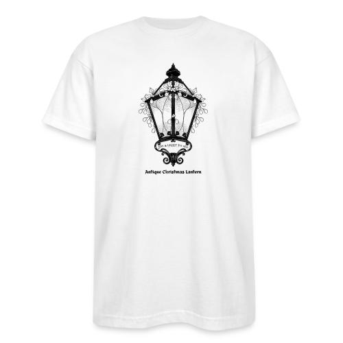 Antique Christmas Lantern T-Shirt - Bayside Unisex Heavyweight USA Made T-Shirt