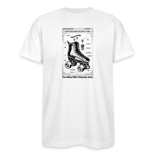 Retro Roller Skate T-Shirt - Bayside Unisex Heavyweight USA Made T-Shirt