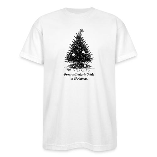 Procrastinator's Guide Christmas T-Shirt - Bayside Unisex Heavyweight USA Made T-Shirt