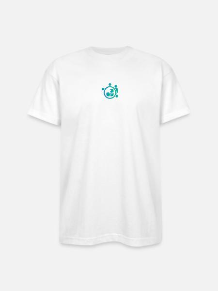 Global Team Connection - Bayside Unisex Heavyweight USA Made T-Shirt - white
