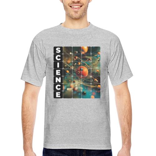 Atomic Science Vision - Bayside Unisex Heavyweight USA Made T-Shirt