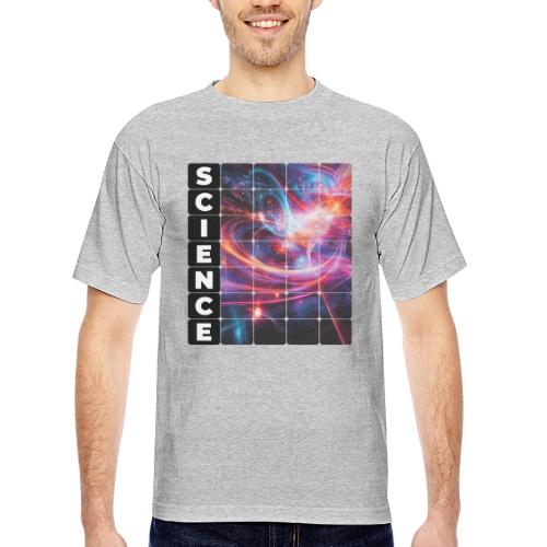 The Chaos of Science - Bayside Unisex Heavyweight USA Made T-Shirt