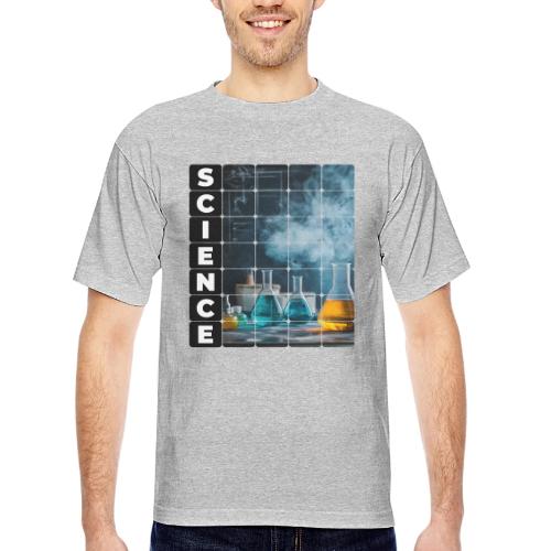 Alchemy of Science - Bayside Unisex Heavyweight USA Made T-Shirt