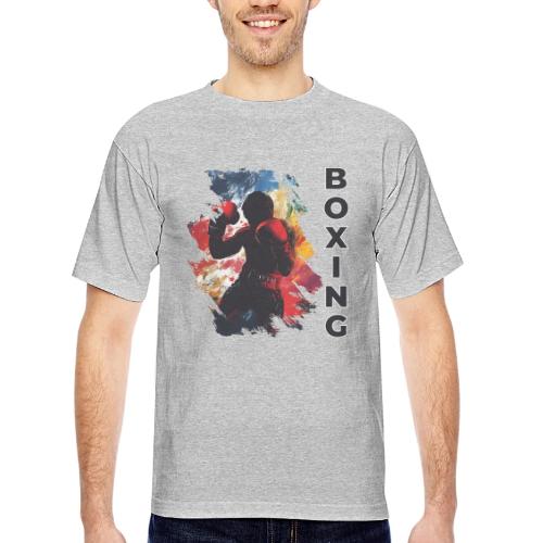 Boxing Drive - Bayside Unisex Heavyweight USA Made T-Shirt