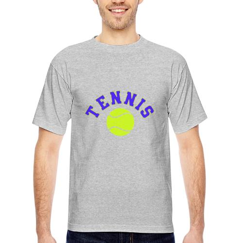 Tennis: Serve in Style - Bayside Unisex Heavyweight USA Made T-Shirt